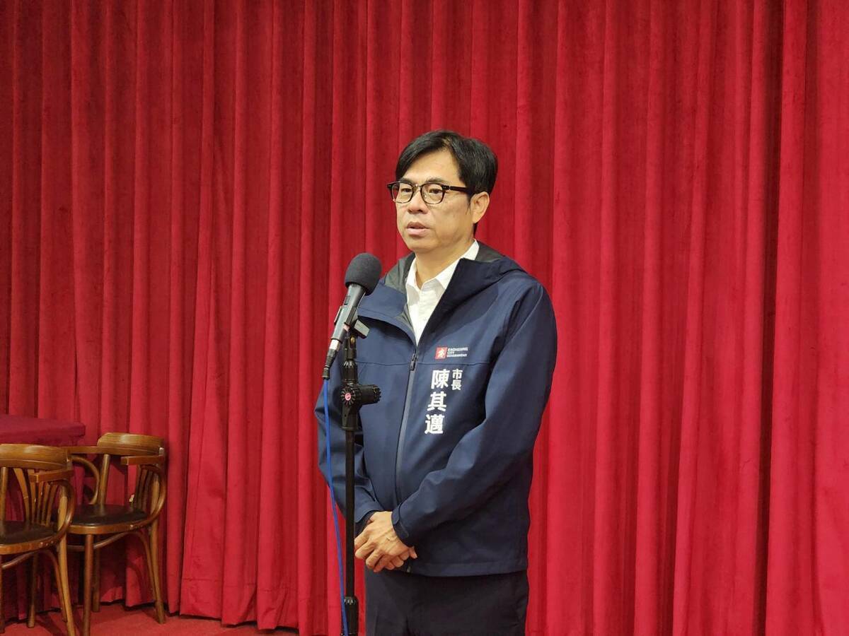 陳其邁嚴厲譴責高雄狼師性猥褻男童。 圖：高雄市政府/提供