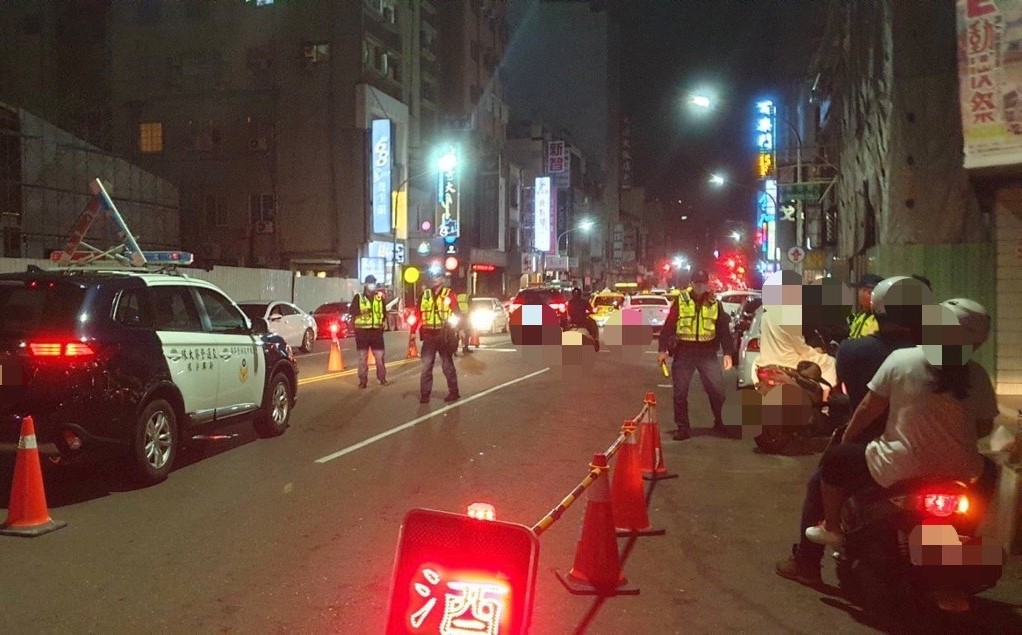 高市警在年前強化取締酒駕專案勤務。 圖：高雄市警局交通警察大隊/提供