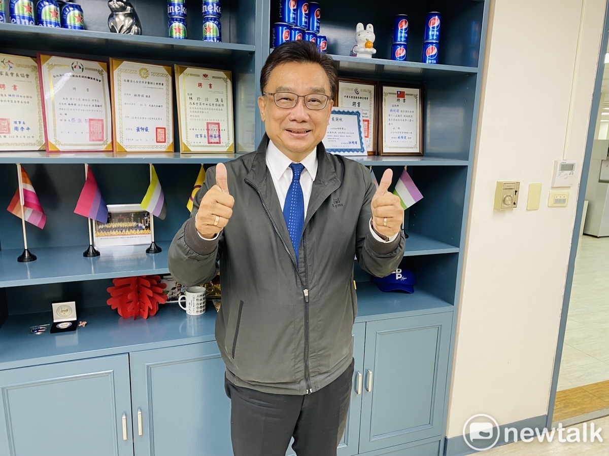 民眾黨新科立委林國成。 圖：周煊惠 / 攝
