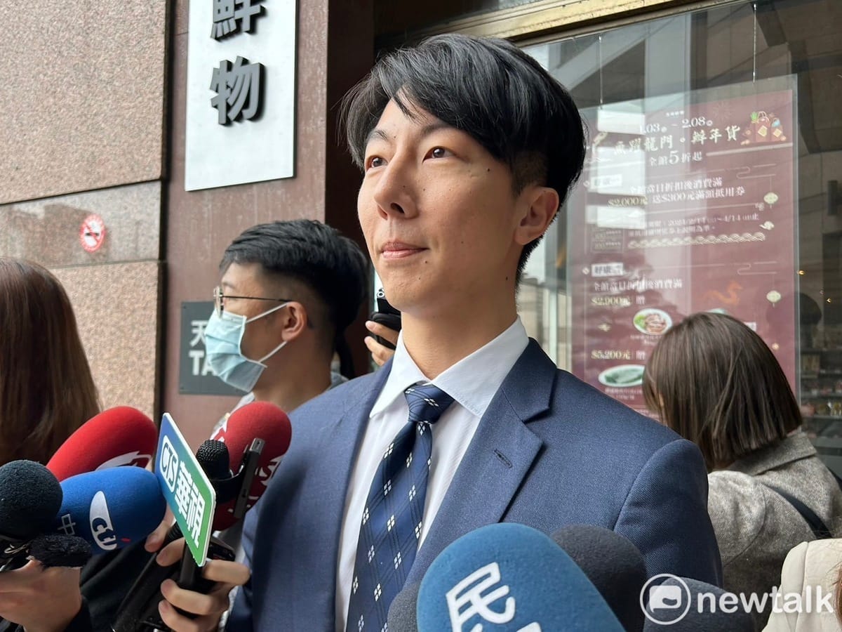 民進黨發言人吳崢。 圖：黃宣尹攝
