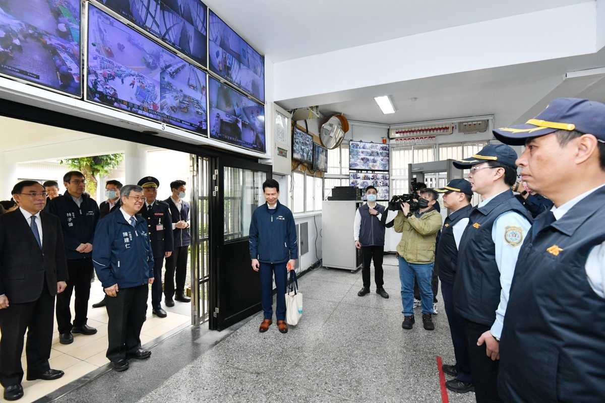 陳建仁視察宜蘭監獄 感謝協助收容人復歸社會做出貢獻