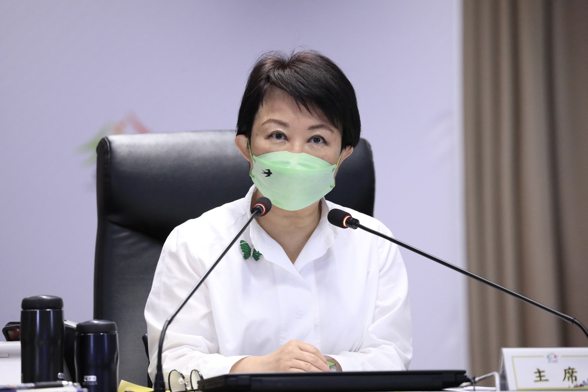 盧秀燕表示，她會堅定捍衛人民權益，並且為基層人員打氣。 台中市政府/提供