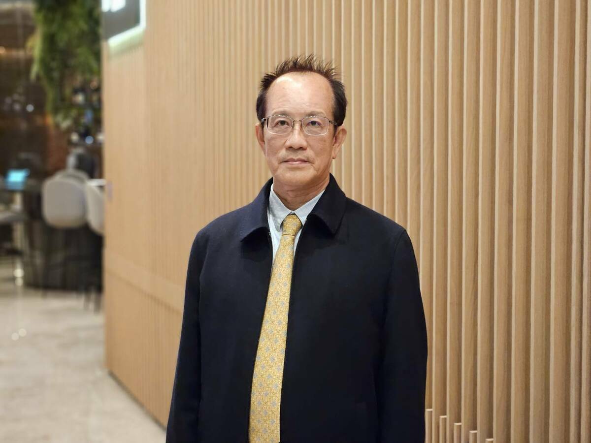 林富男對輝達在高雄設立AI先進算力中心表示歡迎； 圖：孫家銘攝（資料照）