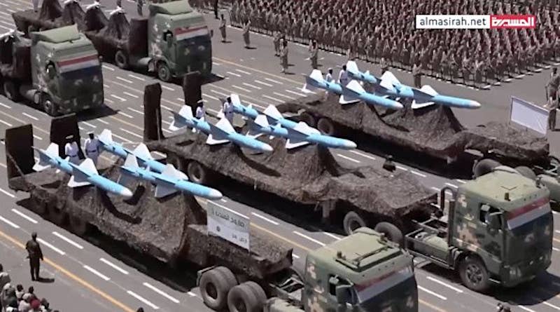 美軍 9、10 日，打擊胡塞武裝的反艦導彈和無人艇。 圖：翻攝自X帳號@Aurora107E