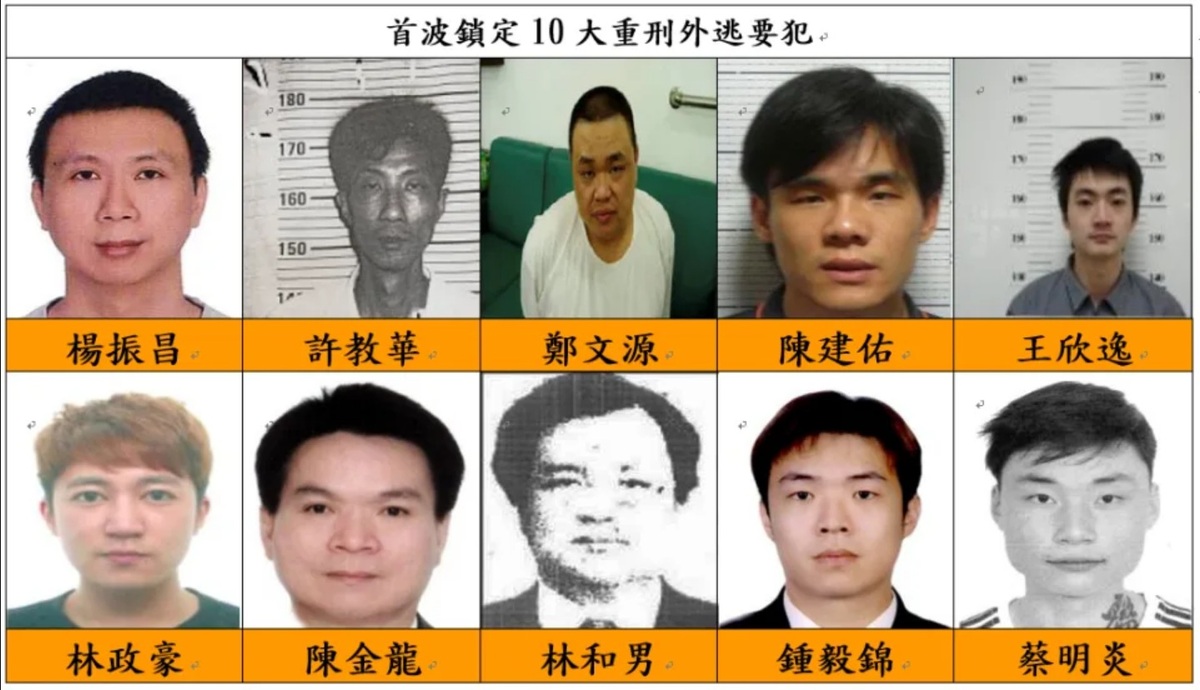 最高檢察署「判決確定案件外逃人犯註銷護照精進作為」，2月2日首波註銷10重刑外逃要犯護照。 圖：翻攝tps.moj.gov.tw