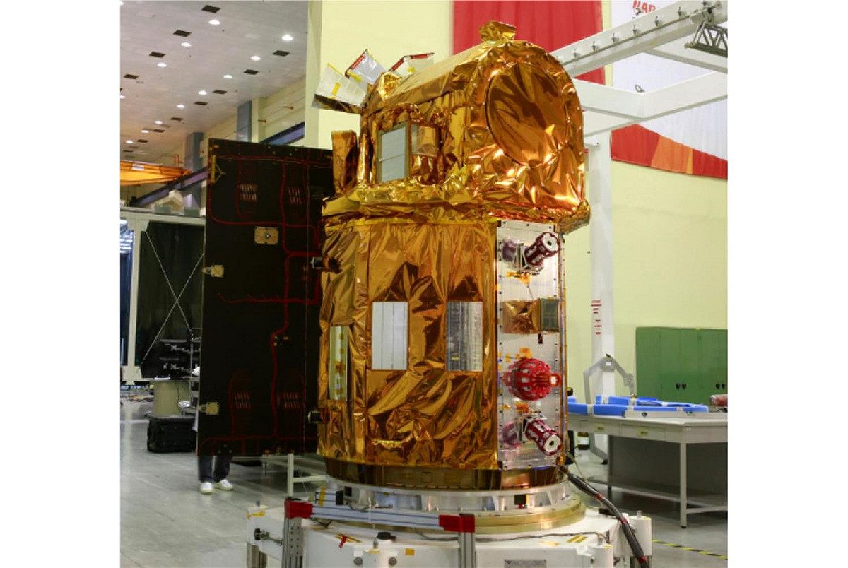 國家太空中心今天表示，「福爾摩沙衛星五號（福衛五號）」是第一枚由臺灣自主研製的衛星，預計8月25日於美國加州發射。 圖:科技部提供