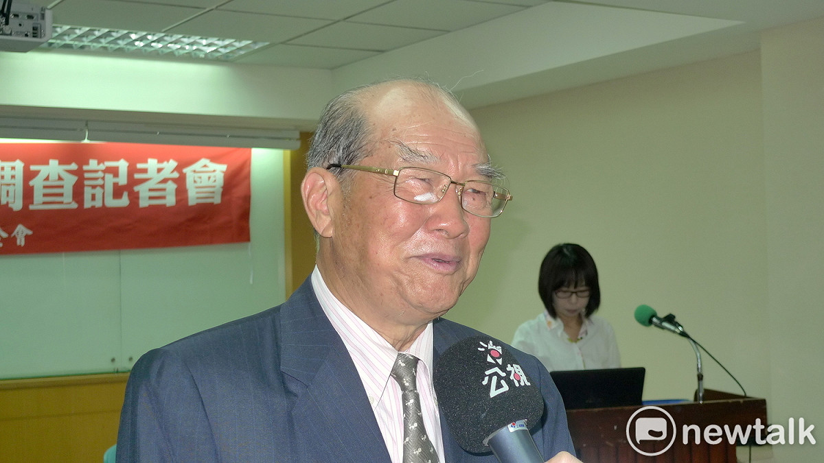 黃昆輝教授教育基金會黃昆輝表示，真正守法的精神，不該是怕被罰、被抓。 圖：新頭殼資料照