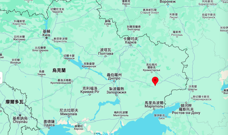 烏國軍隊撤出東部前線城市阿夫迪夫卡（Avdiivka）。 圖：翻攝自google