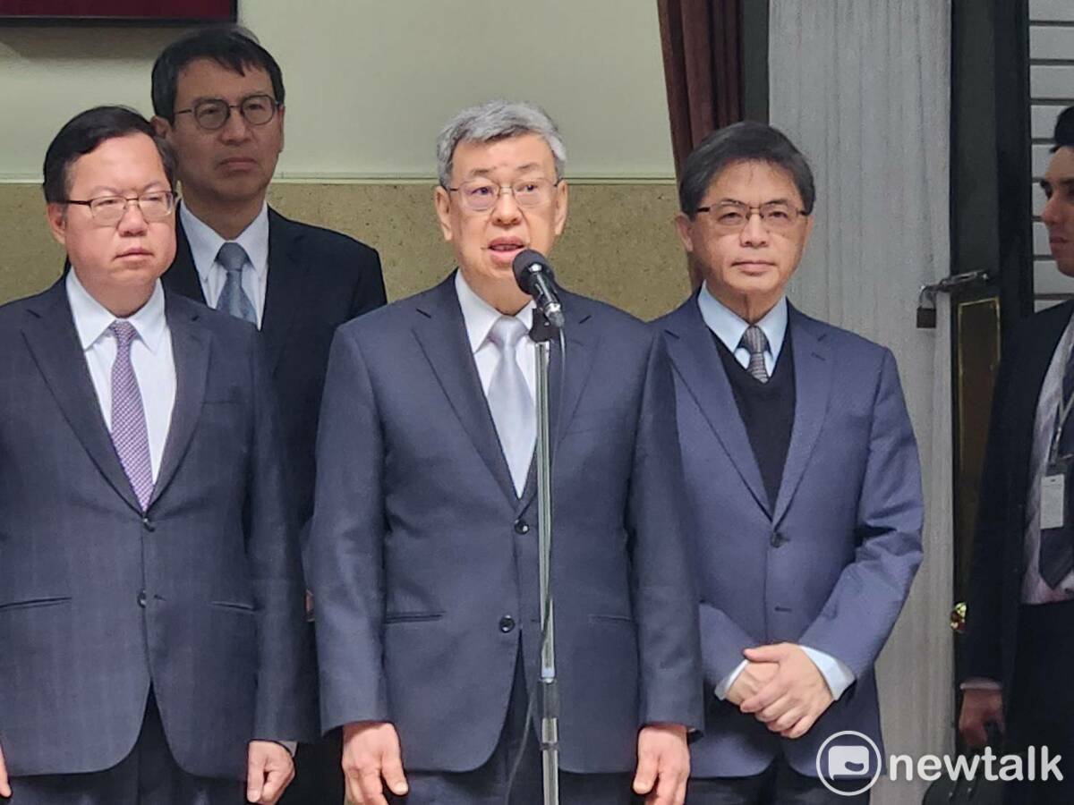 行政院長陳建仁赴立法院備詢。 圖：黃建豪/攝