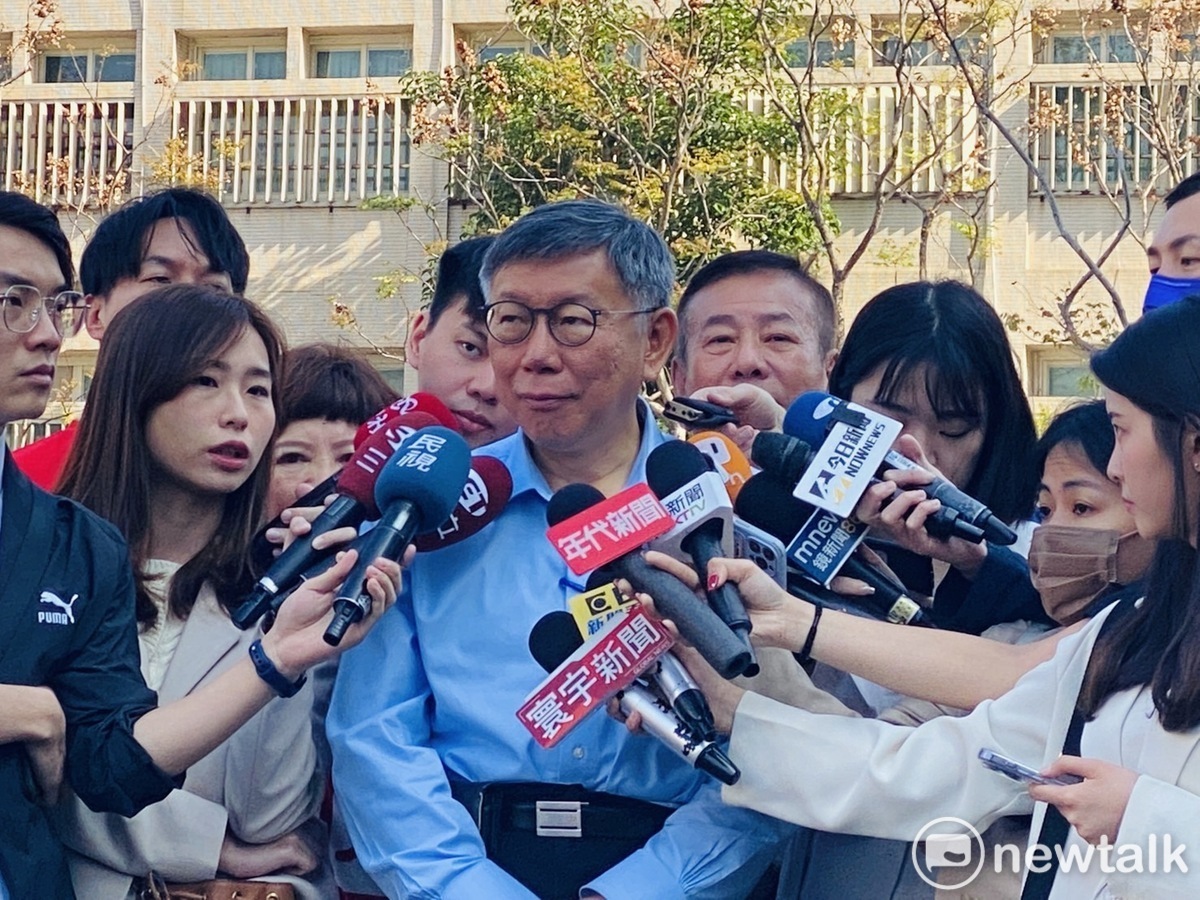 民眾黨主席柯文哲。 圖：周煊惠 / 攝（資料照）