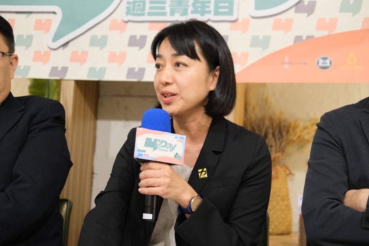 王婉諭表示，嚴刑峻法已無法完全遏止成年人犯罪，面對心智尚未發展成熟的青少年，應該以更寬容的教育態度來尋求教化的可能性。 圖：Y’s Day週三青年日提供