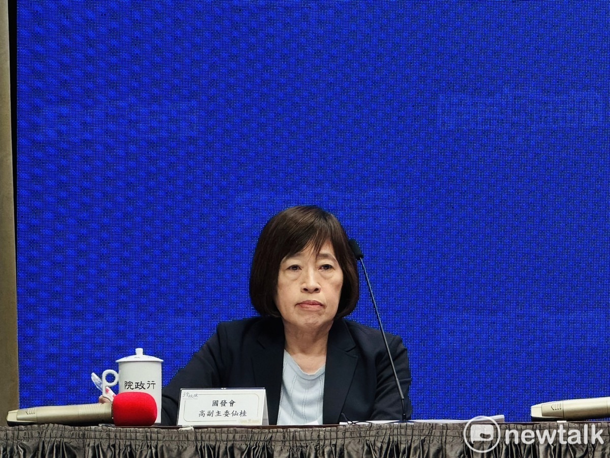 國發會副主委高仙桂。 圖：謝莉慧/攝