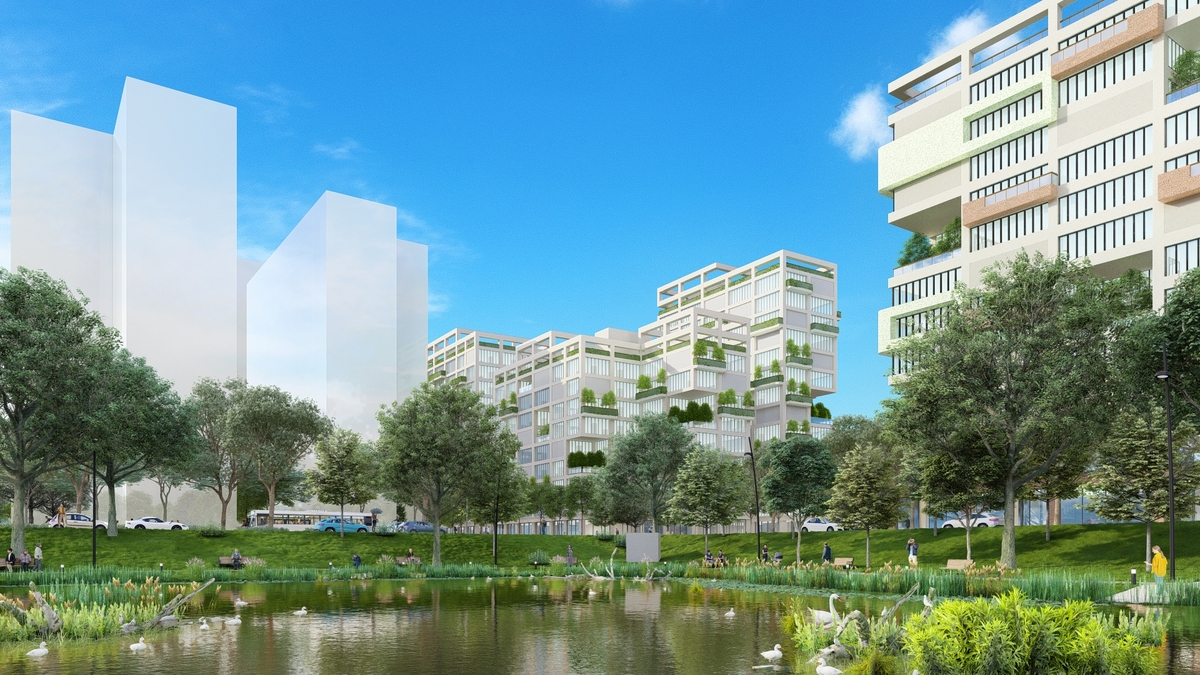 大寮81期重劃區劃設以住宅區為主。 圖：高雄市都發局/提供