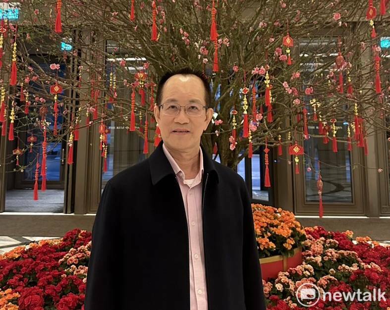 林富男提案，恢復行政院觀光推動委員會之運作 圖：孫家銘/攝