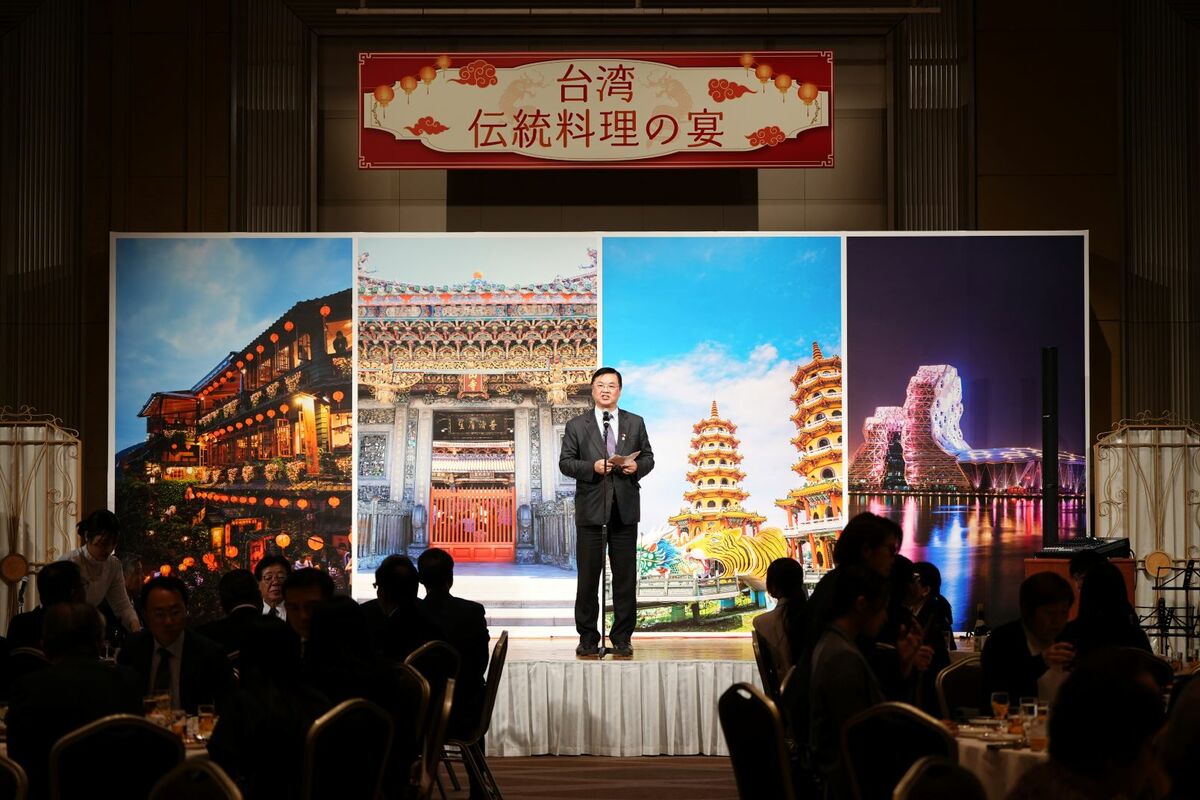 羅達生出席「台灣傳統料理宴會」拼高雄觀光。 圖：高雄市行國處/提供