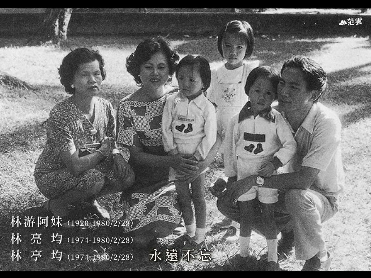 林宅血案疑點至今未明，國安局今日表示，林宅案有直接或間接相關的檔卷，均已在歷年及本次清查作業中全數完成解密，並依規定移交國發會檔案局。（圖為林義雄一家合照） 圖：翻攝自范雲臉書（資料照）
