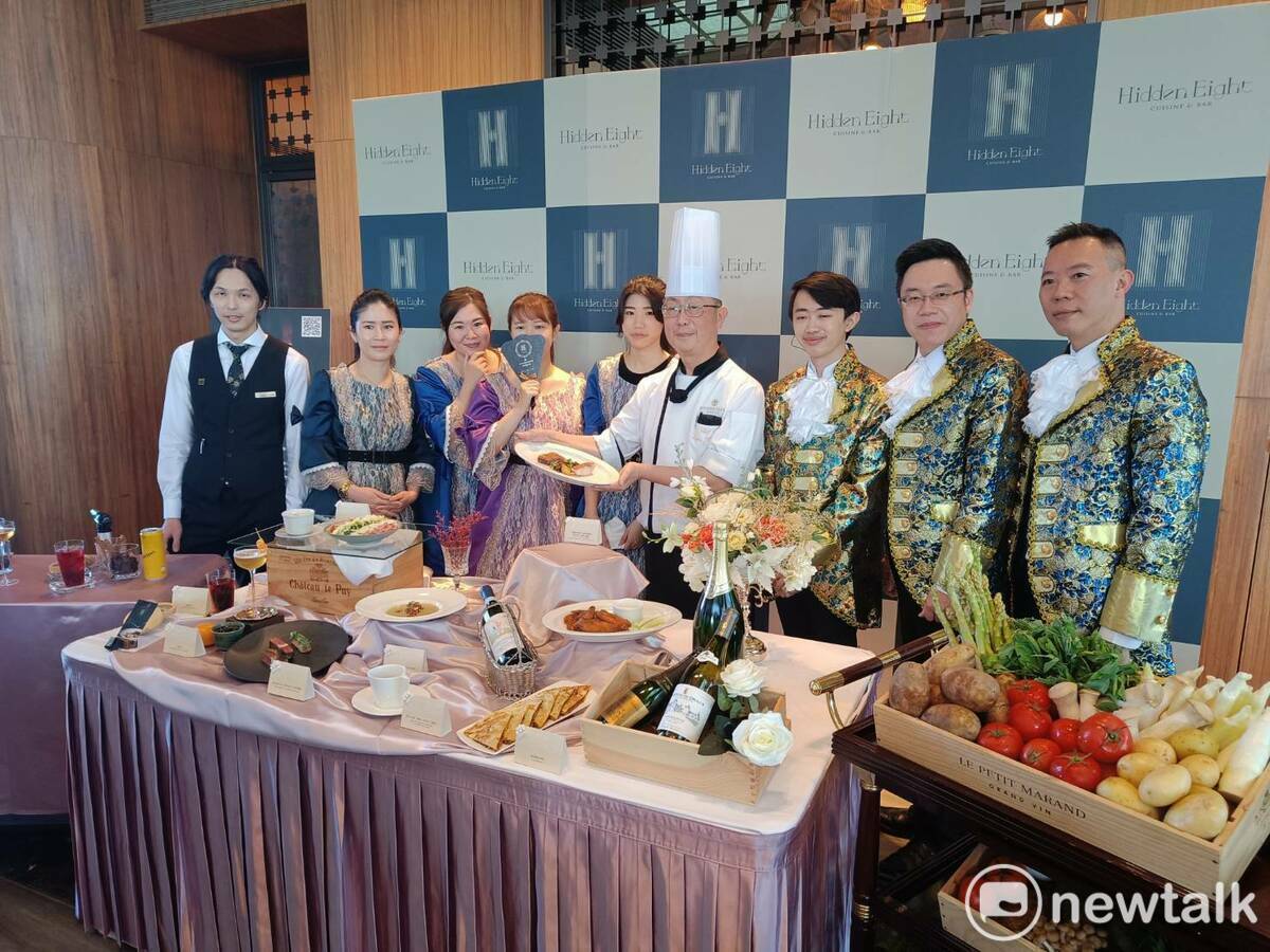 台中市裕元花園酒店經營團隊打造全新餐飲品牌「Hidden Eight」。 唐復年/攝