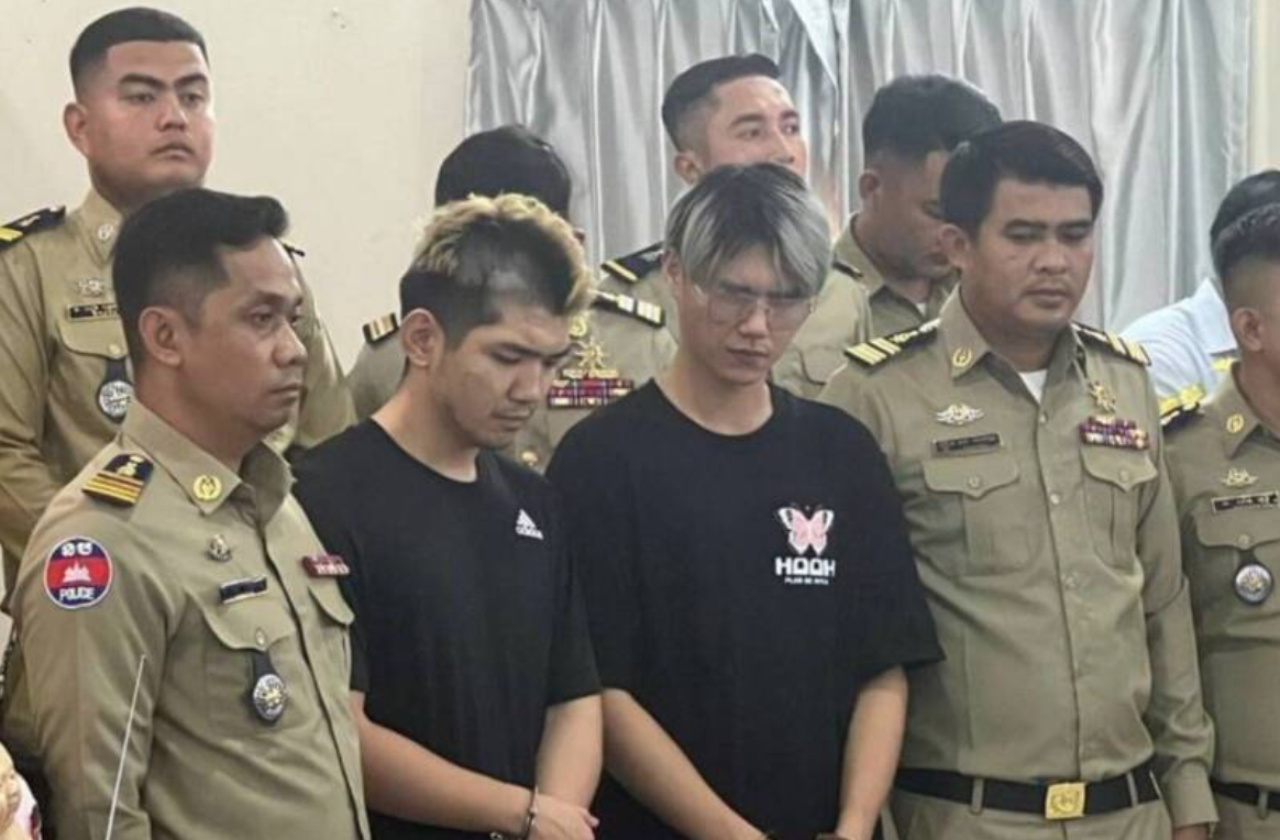晚安小雞和同夥阿鬧日前宣稱在柬埔寨遭到當地保全監禁、毒打，然而事後卻被發現是自導自演，柬埔寨法院裁定晚安小雞犯了煽動製造社會動亂罪，判處2年有期徒刑。 圖：翻攝自爆料公社FB（資料照）