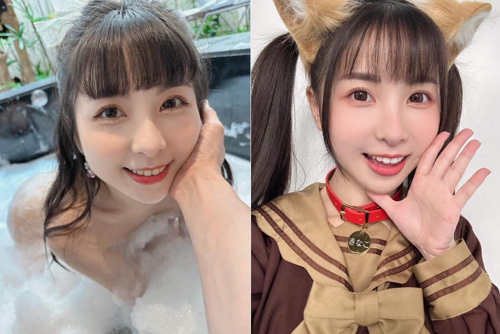 台灣成人片女星、網紅Tiny(胎尼)昨日被發現在日本成人片商FALENO公布的預告影片中。 圖:擷取自Tiny臉書粉專