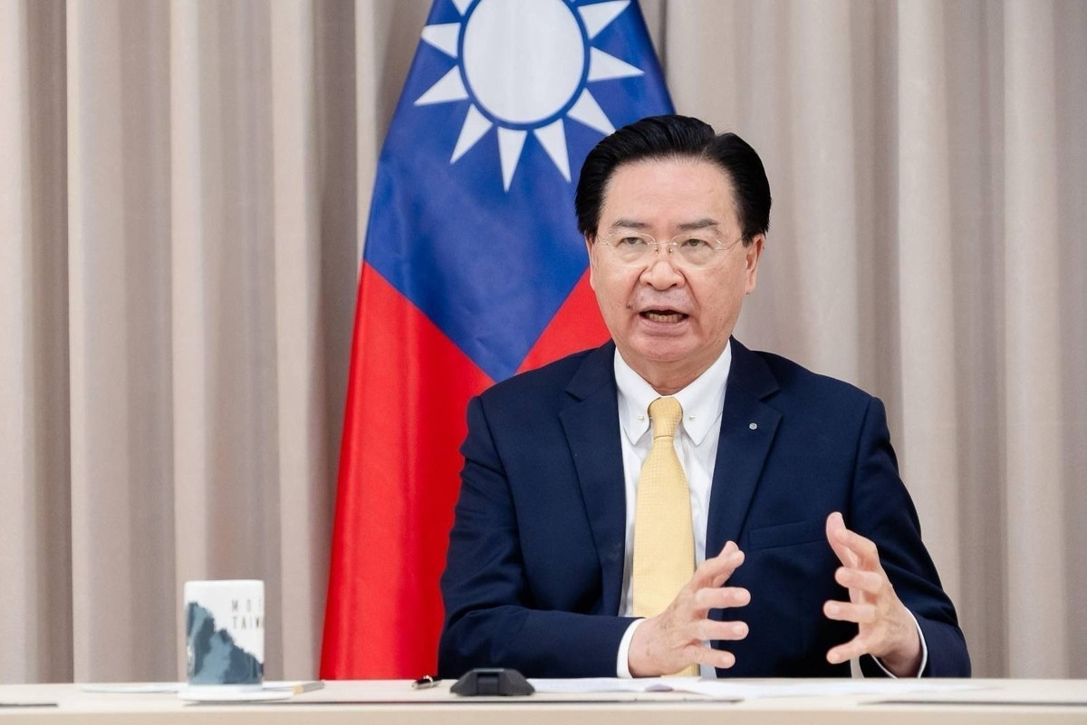 吳釗燮接受印媒專訪表示，民主國家應緊密合作抵禦威權主義擴張，期盼台印多元合作。 圖：外交部/提供