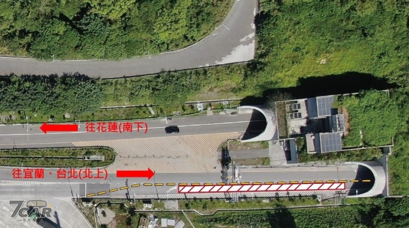 為改善中仁隧道排水系統，公路局東區養護工程分局南澳工務段昨(29)日表示，蘇花路廊台9線中仁隧道分別施作北上、南下共2.7公里。 圖：公路局／提供