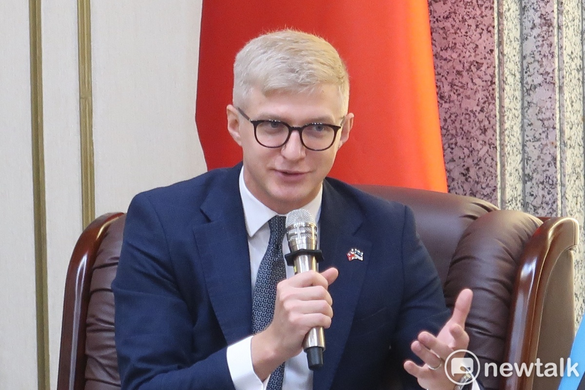 愛沙尼亞國會友台小組主席裴克多（Kristo Enn Vaga） 圖：林朝億/攝