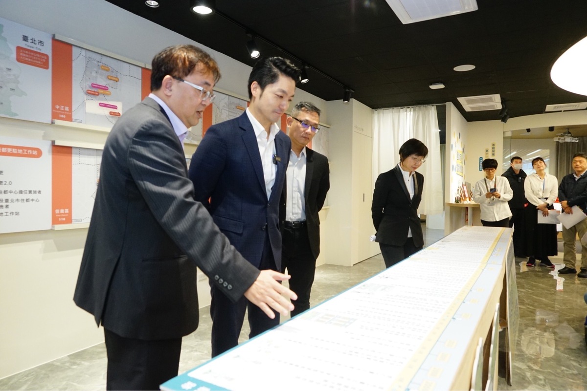 台北市長蔣萬安(中)。 圖：台北市政府 / 提供