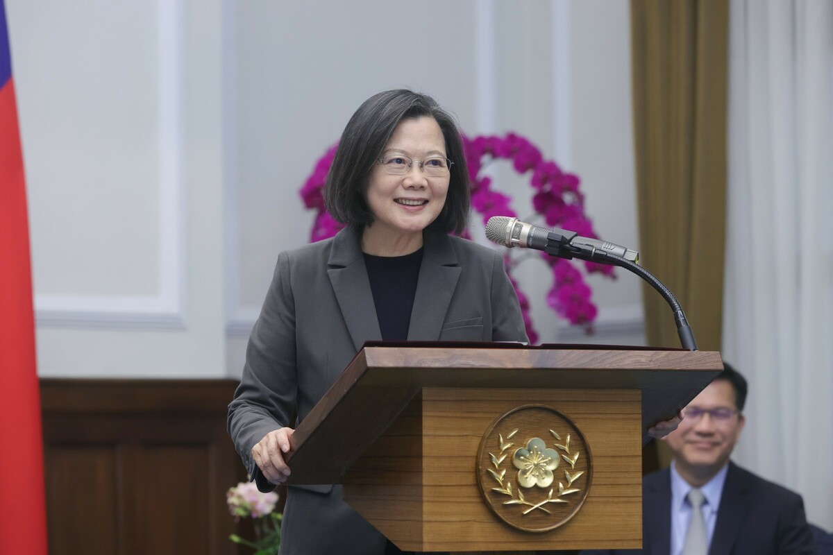 蔡英文總統。 圖：總統府提供