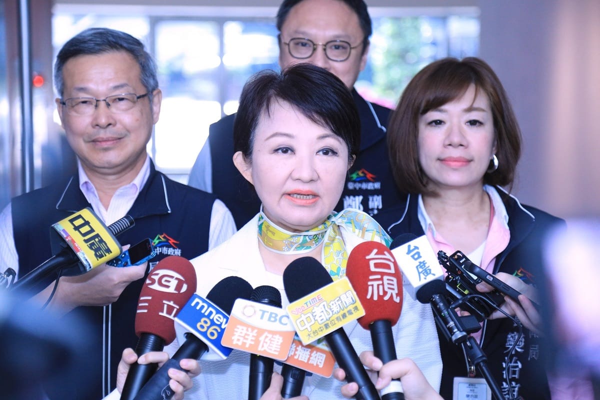 台中市長盧秀燕說，台中巨蛋完工後，中部人聽演唱會不用再南北跑。 台中市政府/提供