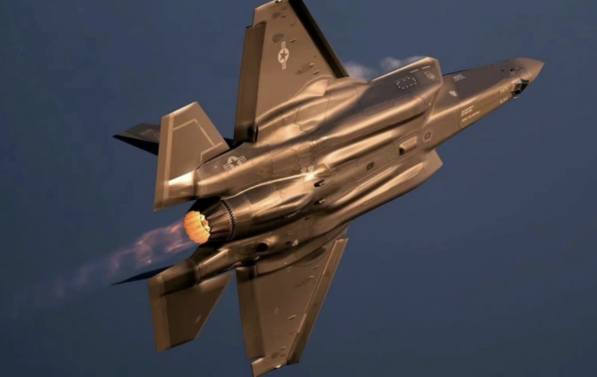美國 F-35戰鬥機。 翻攝自 騰訊網  河东三叔