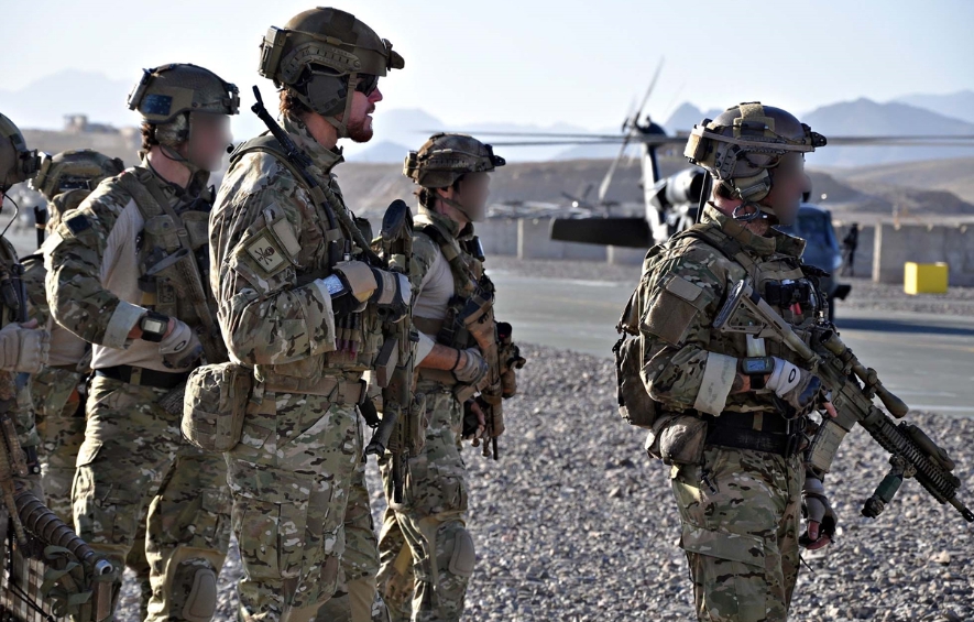 美軍綠扁帽部隊。 圖 : 翻攝自US Army