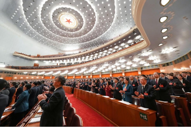 中國兩會本週在北京隆重登場。 圖 : 翻攝自新華網（資料照片）