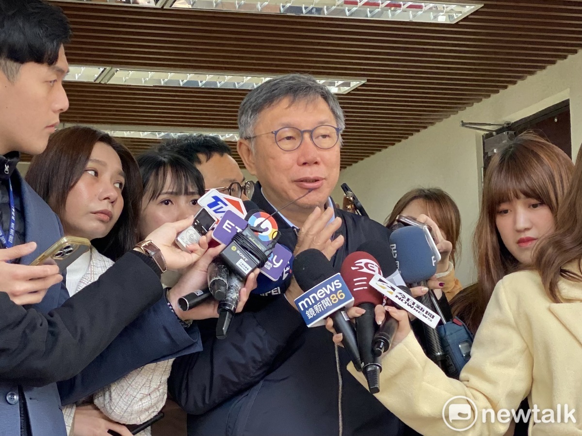 民眾黨主席柯文哲。 圖：周煊惠 / 攝