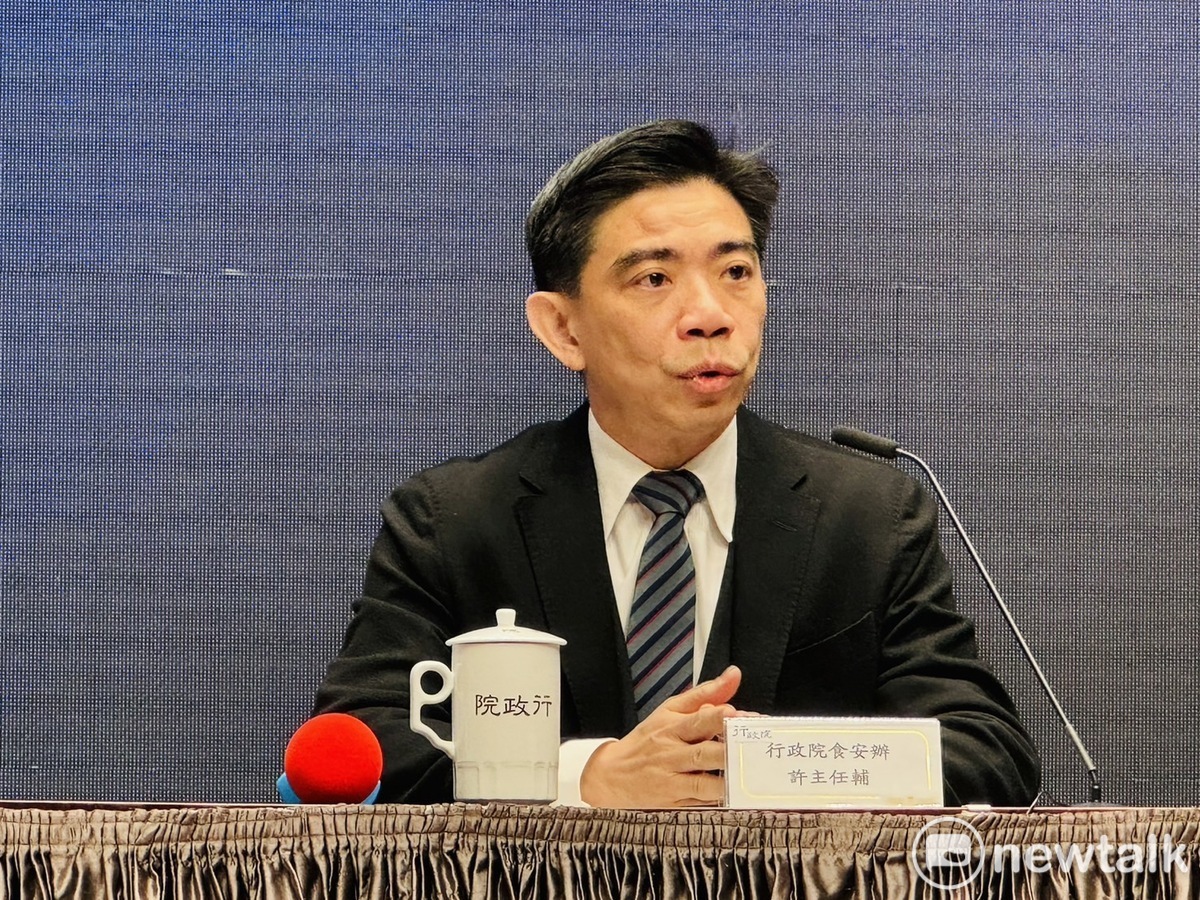 行政院食品安全辦公室主任許輔。 圖：謝莉慧/攝