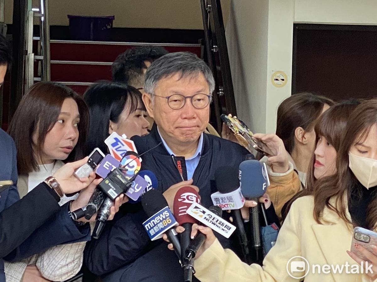 針對李四川貼文，柯文哲堅稱，都是議會推翻其原先所提的覆議，才導致現在的預算問題。 圖：周煊惠 / 攝（資料照）