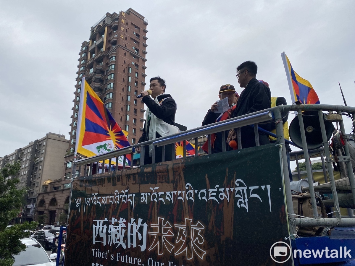 民進黨國際事務部主任李問。 圖：周煊惠 / 攝