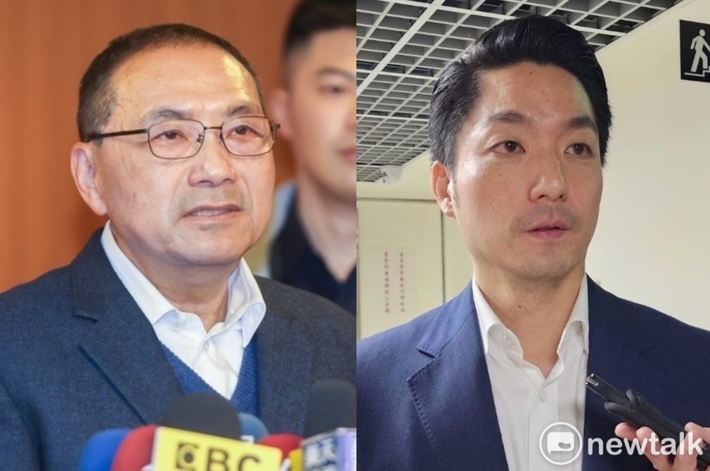 新北市長侯友宜、台北市長蔣萬安。 圖：林昀真、周煊惠攝