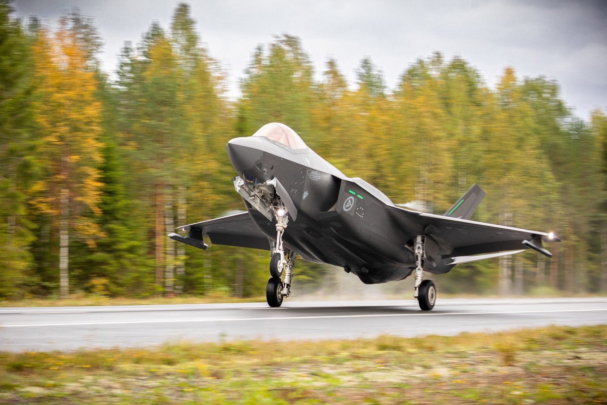 F-35A戰機。 圖：達志影像／路透社