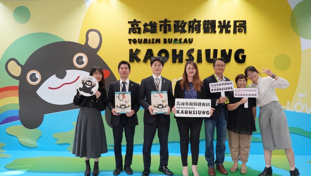 日本熊本縣訪團拜會高市觀光局，共同推動直航。 圖：高雄市觀光局/提供