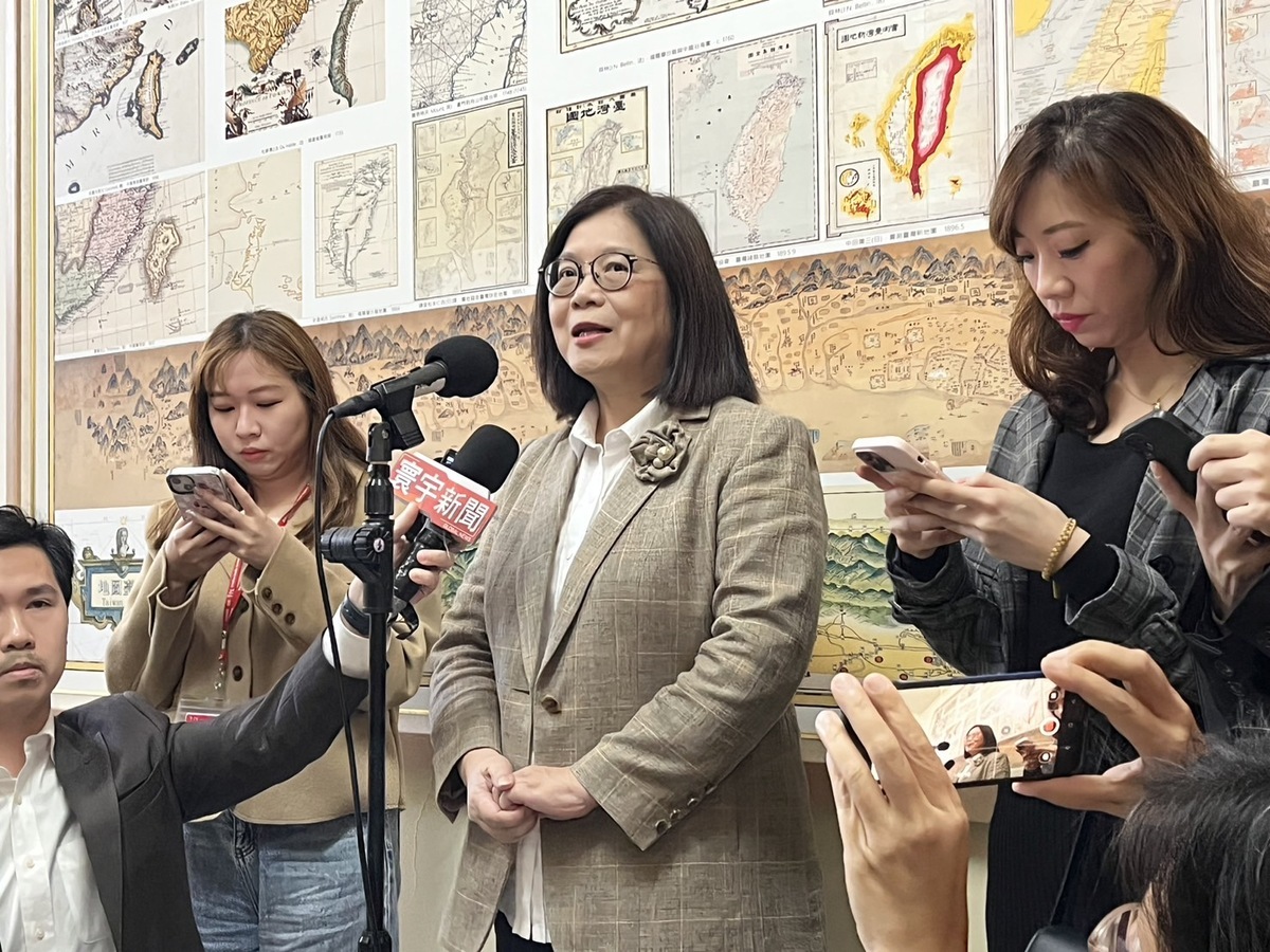 海委會主委管碧玲今日赴立法院進行業務報告。 圖：金大鈞/攝