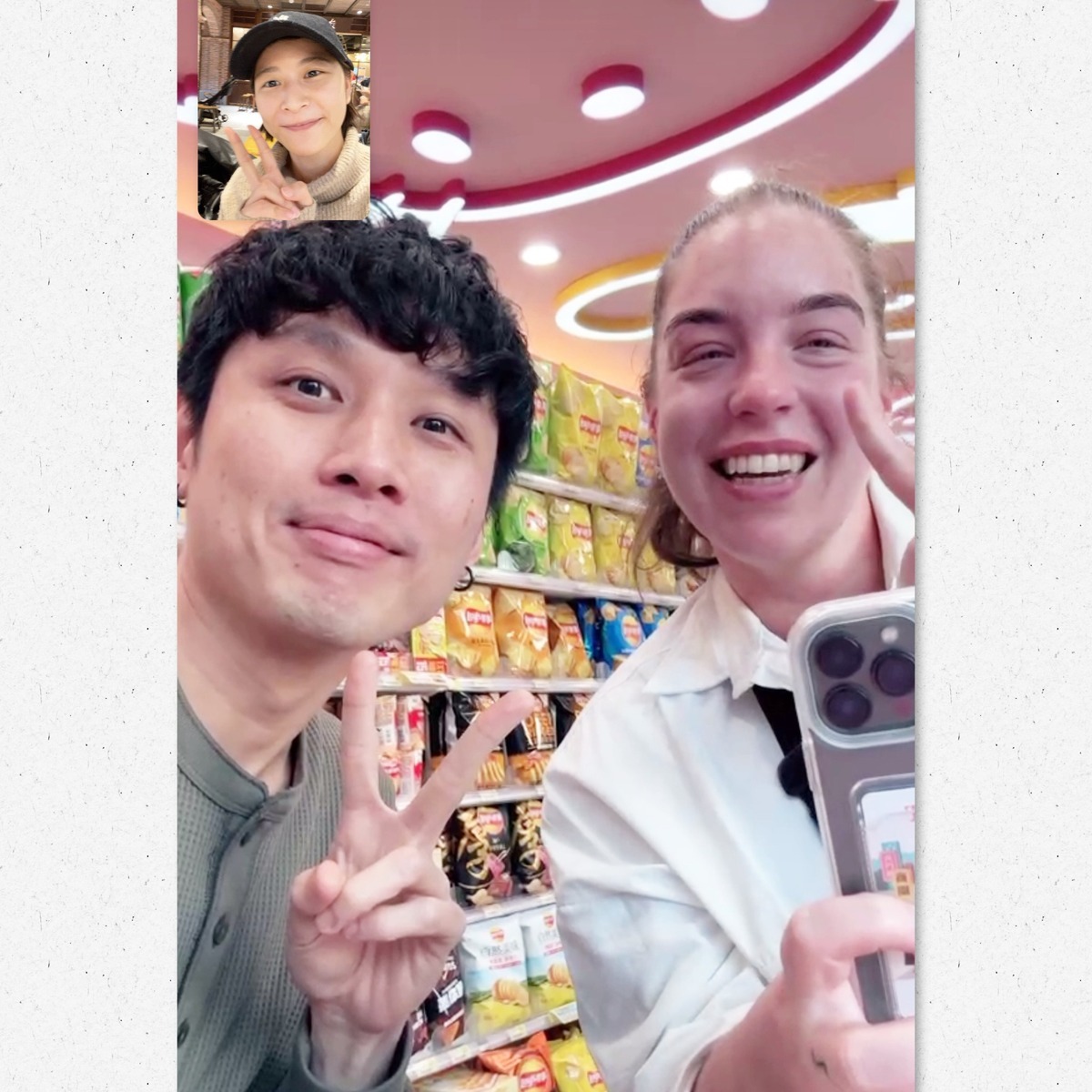 導演練健輝13日在臉書發文分享一段奇遇，他下午到超商買霜淇淋，遇到一位澳洲女孩，兩人聊起台灣文化，意外發現對方是植劇場的忠實粉絲，更喜歡江宜蓉和Steven江常輝。 圖：翻攝自練健輝 Lian Kien Hui 臉書