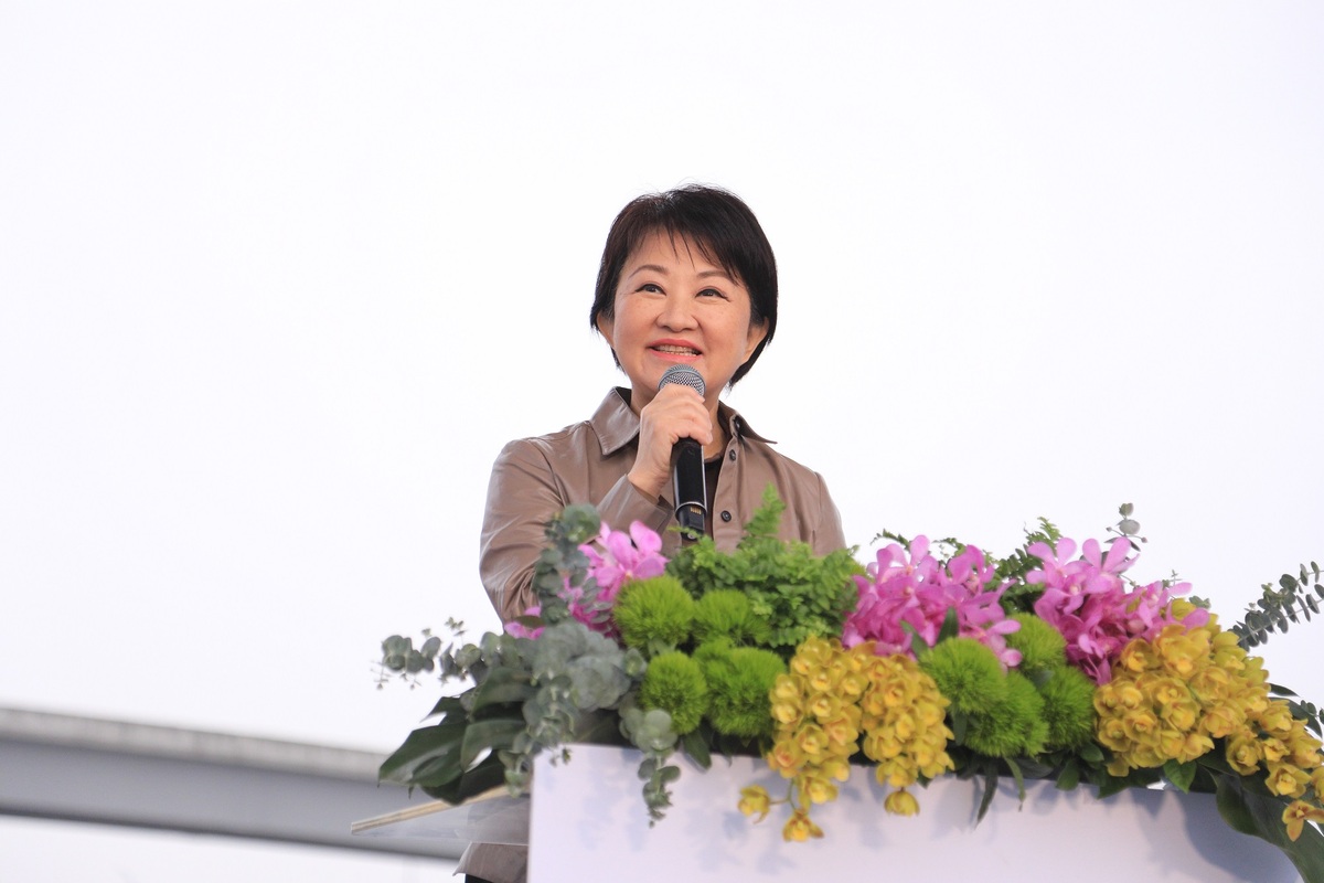 台中市長盧秀燕聲望持續上升，有助攻大位。 圖：台中市政府/提供