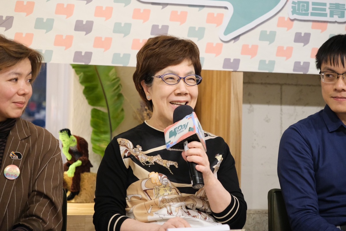 李登輝基金會董事長李安妮。 圖： Y’s Day「週三青年日」提供
