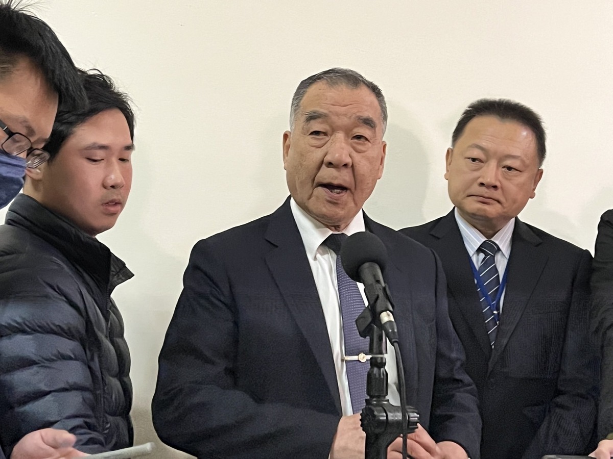 國防部長邱國正今日赴立院進行專案報告，並備質詢。 圖：金大鈞/攝