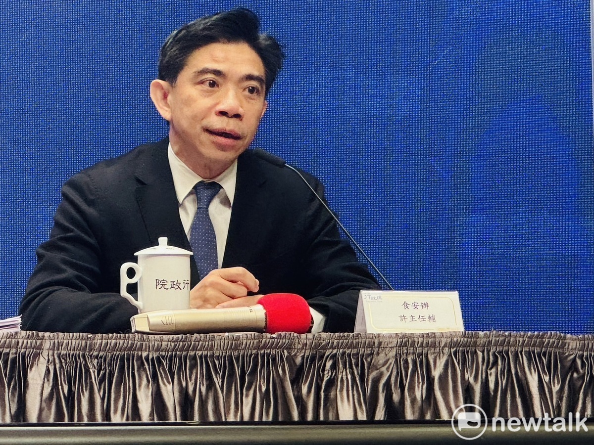 行政院食安辦主任許輔。 圖：謝莉慧/攝