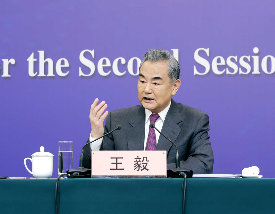 中國外交部長王毅。 圖 : 翻攝自中國外交部