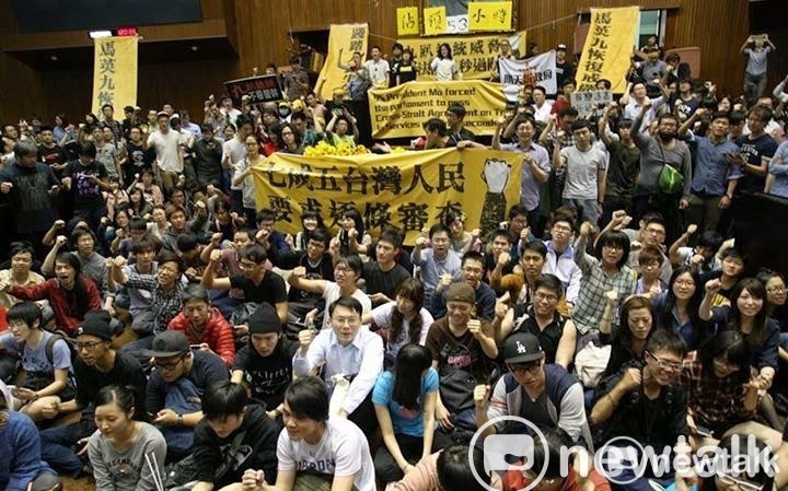 太陽花學運10週年 台灣、香港經濟命運大不同