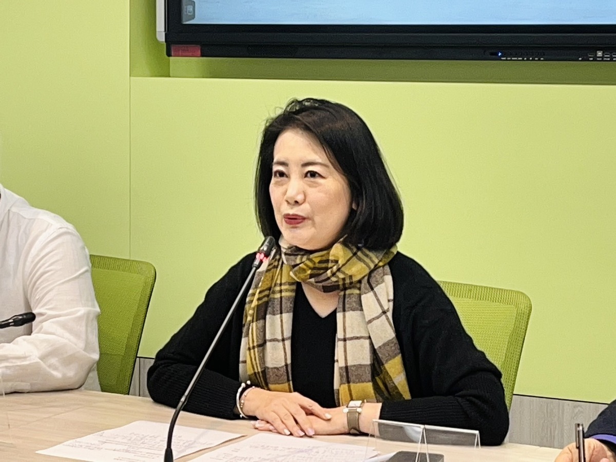 民進黨立院黨團幹事長吳思瑤透露民眾黨團對於恢復質詢權意見不一。 圖：金大鈞/攝