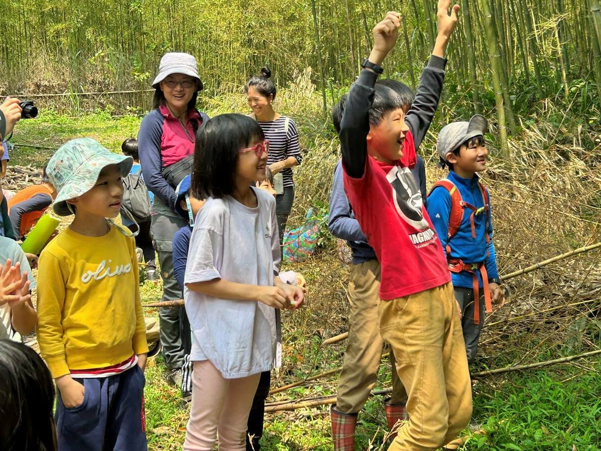 竹林體驗。 圖：東眼山自然教育中心／提供