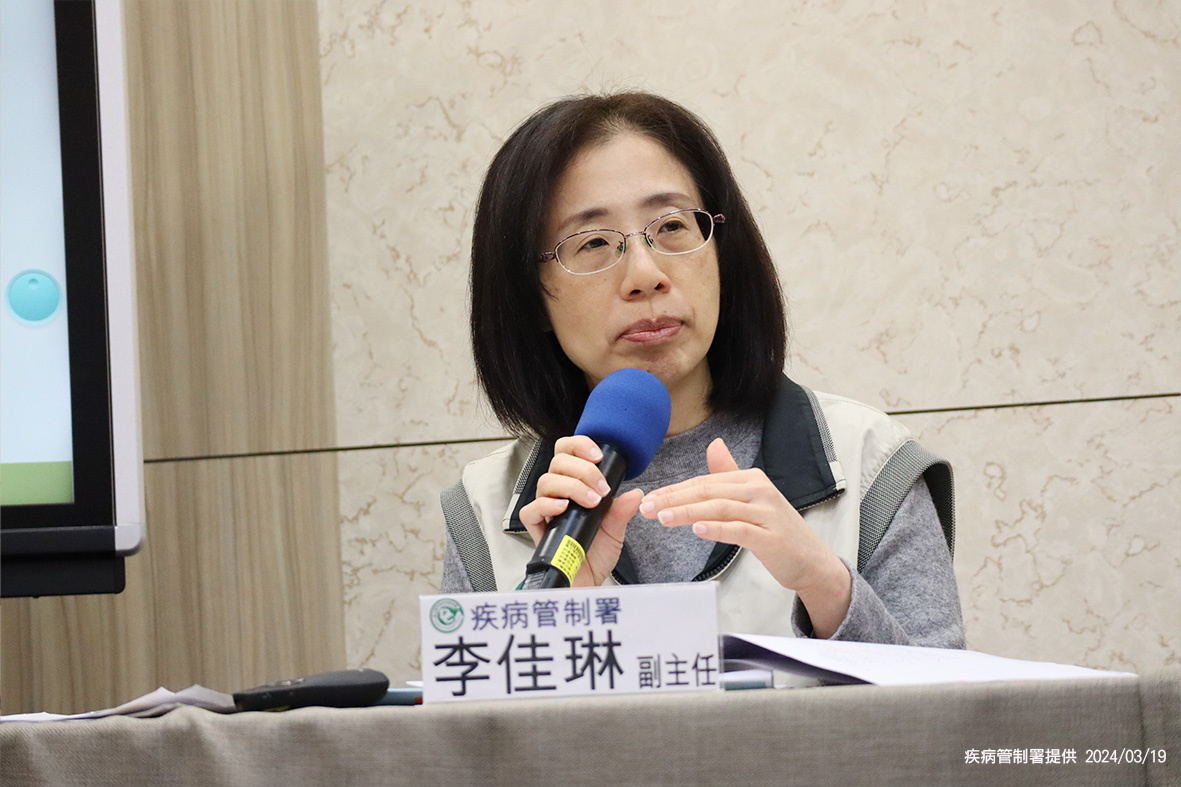 疾管署副主任李佳琳 圖：疾管署／提供